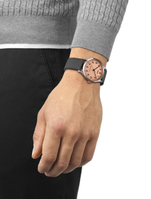Simulation of the watch Tissot Heritage 1938 Automatic COSC on a wrist
