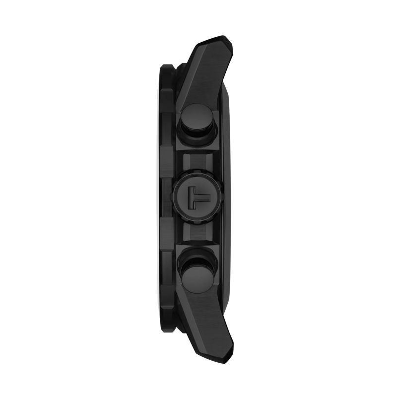 Profile view of the watch case Tissot Supersport 計時籃球款