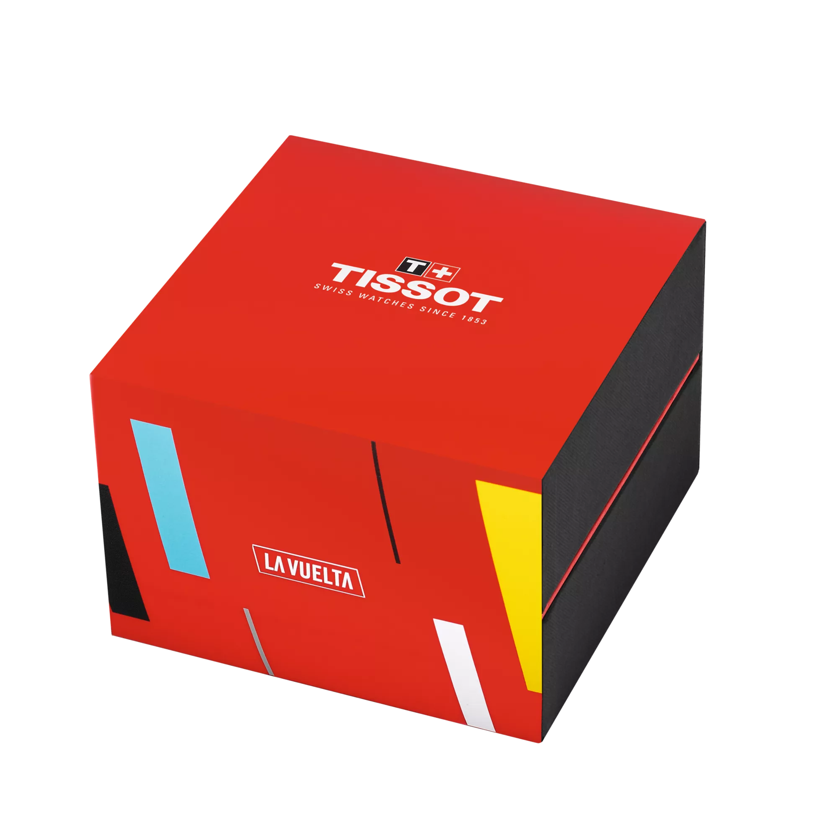 Presentation box of the watch Tissot T-Race Cycling Vuelta 2023