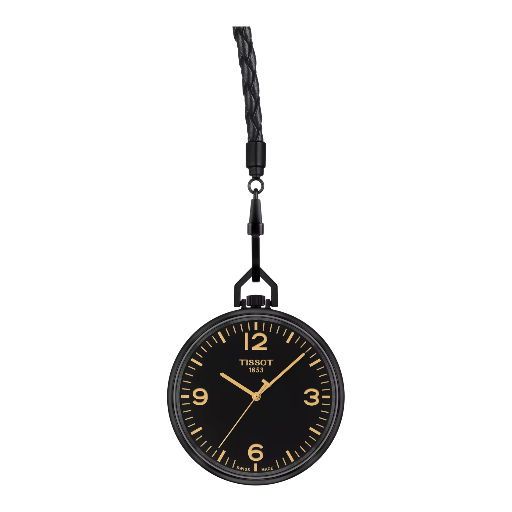 Front view of the watch Tissot Lepine