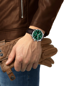 Simulation of the watch Tissot Chrono XL Classic on a wrist