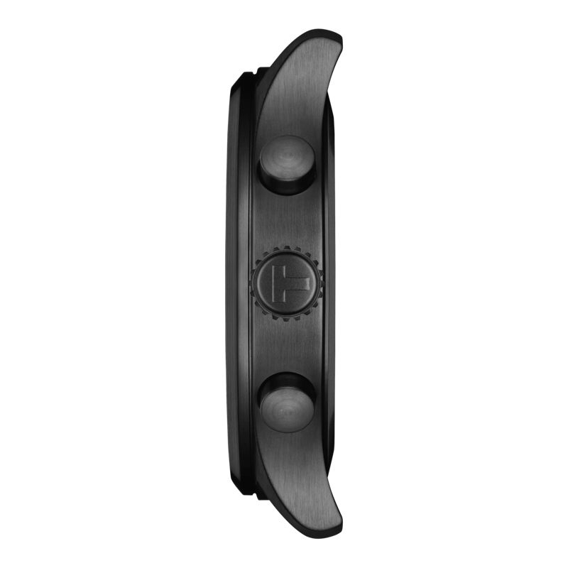 Profile view of the watch case Tissot Chrono XL