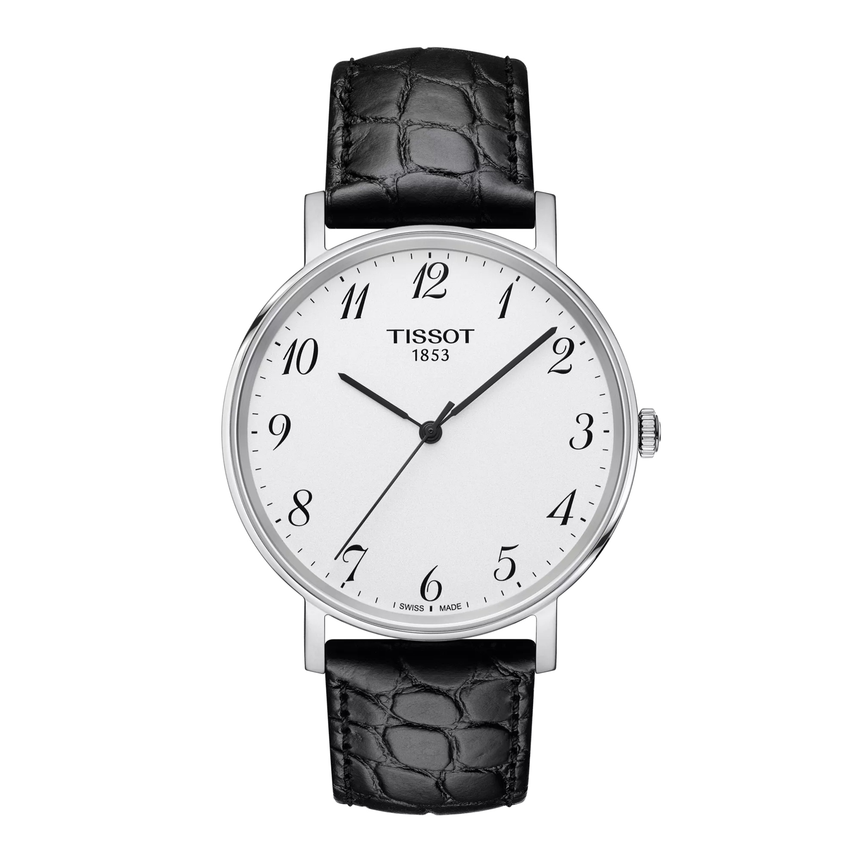 Front view of the watch Tissot Everytime 38mm