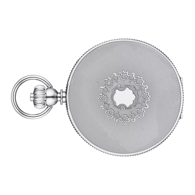 Back view of the watch case Tissot Savonnette Mechanical
