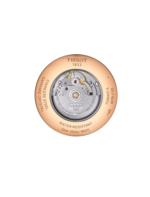 Back view of the watch case Tissot Chemin des Tourelles Powermatic 80