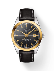 Tissot Gentleman Powermatic 80 Silicium 18K Massivgoldlünette