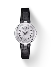 Front view of the watch Tissot Bellissima Small lady with shadow