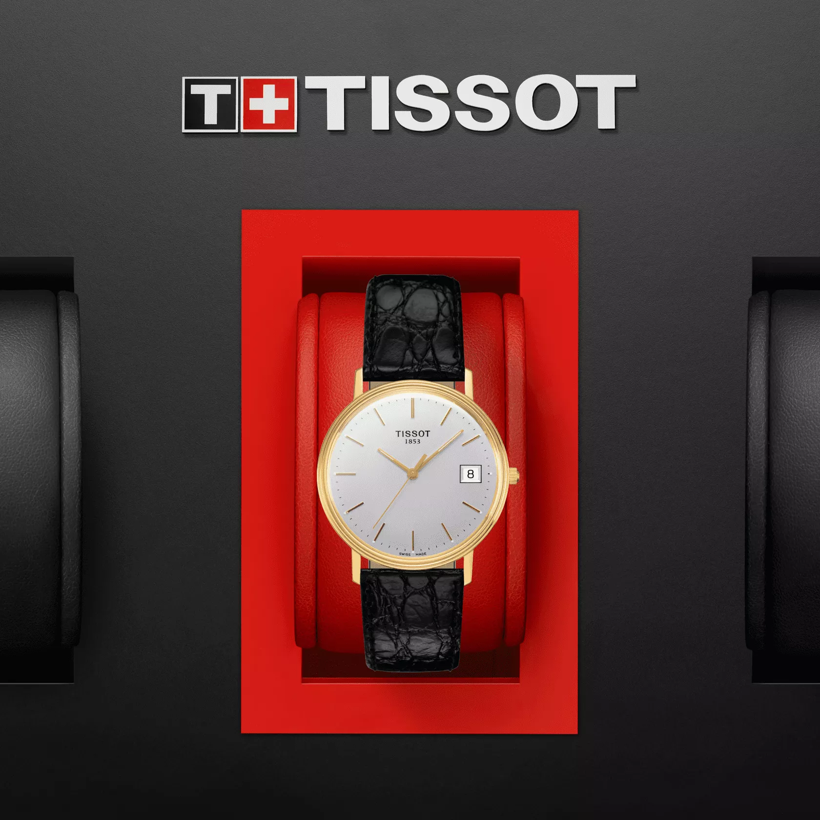 Tissot Goldrun Hesalite 18K Gold