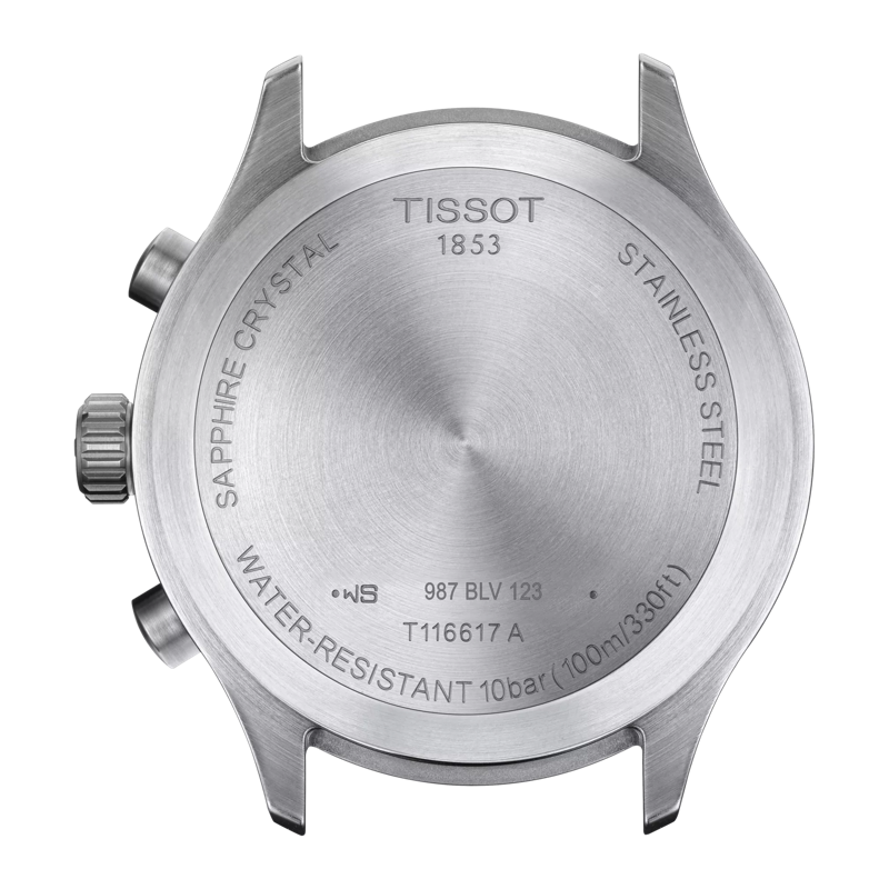 Tissot Chrono XL 45mm Anthracite Dial Leather Men s Watch T116.617.16.062.00