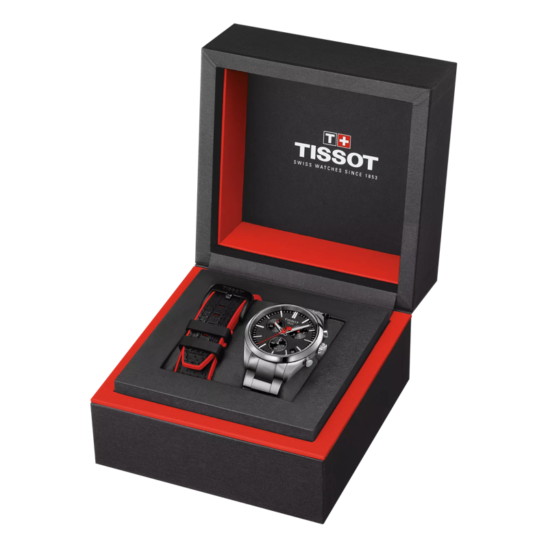 Presentation box of the watch Tissot PR 100 Vuelta