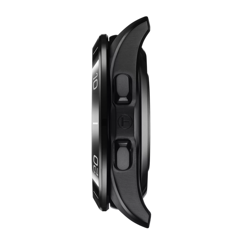 Profile view of the watch case TISSOT T-タッチ コネクト スポーツ