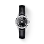 Vue de face de la montre Tissot Classic Dream Lady avec ombre