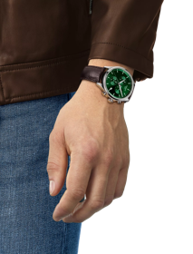 Simulation of the watch Tissot Chrono XL Classic on a wrist