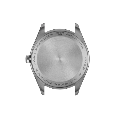 Back view of the watch case Tissot PR 100