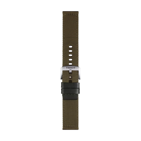 Tissot official khaki fabric strap lugs 22 mm