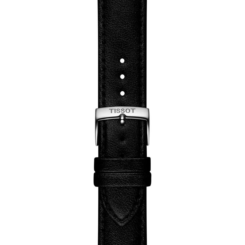 Tissot Official Black Synthetic Strap Lugs 20 mm