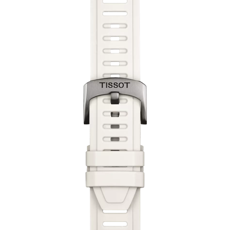 Tissot Official White Silicone Strap Lugs 21 mm