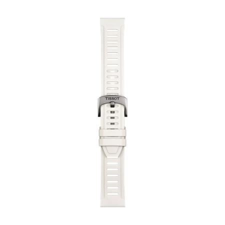 Tissot Official White Silicone Strap Lugs 21 mm