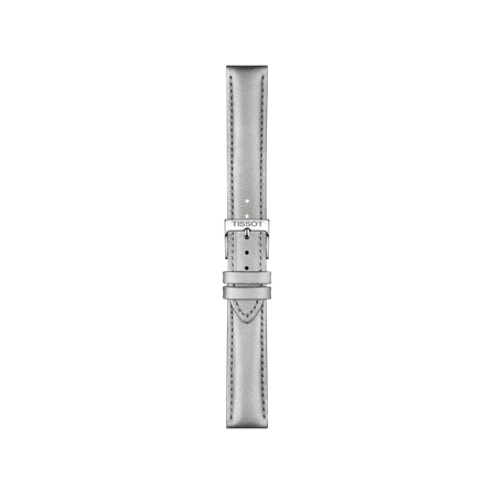 Tissot Official Grey Leather Strap Lugs 16 mm