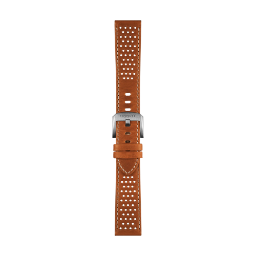 ティソ公式 ストラップ | T852041857 | ブルー レザー | Tissot