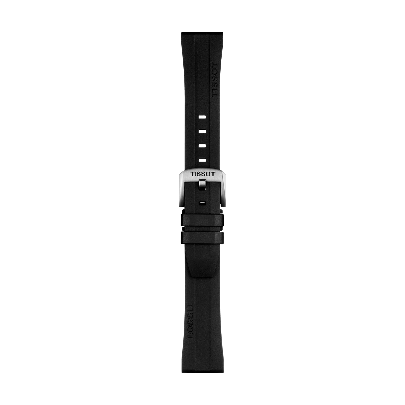 Tissot Official Black Rubber Strap 20 mm