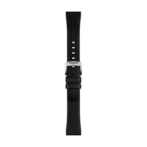Official Tissot Strap | T852044545 | Black Rubber | Tissot