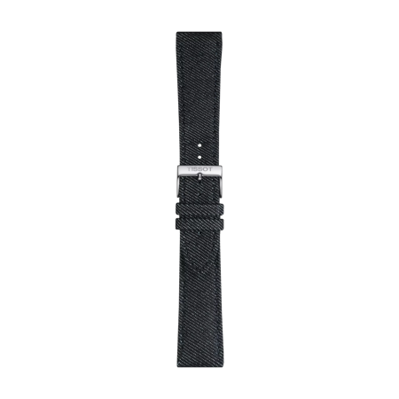 Tissot official blue textile strap lugs 22 mm