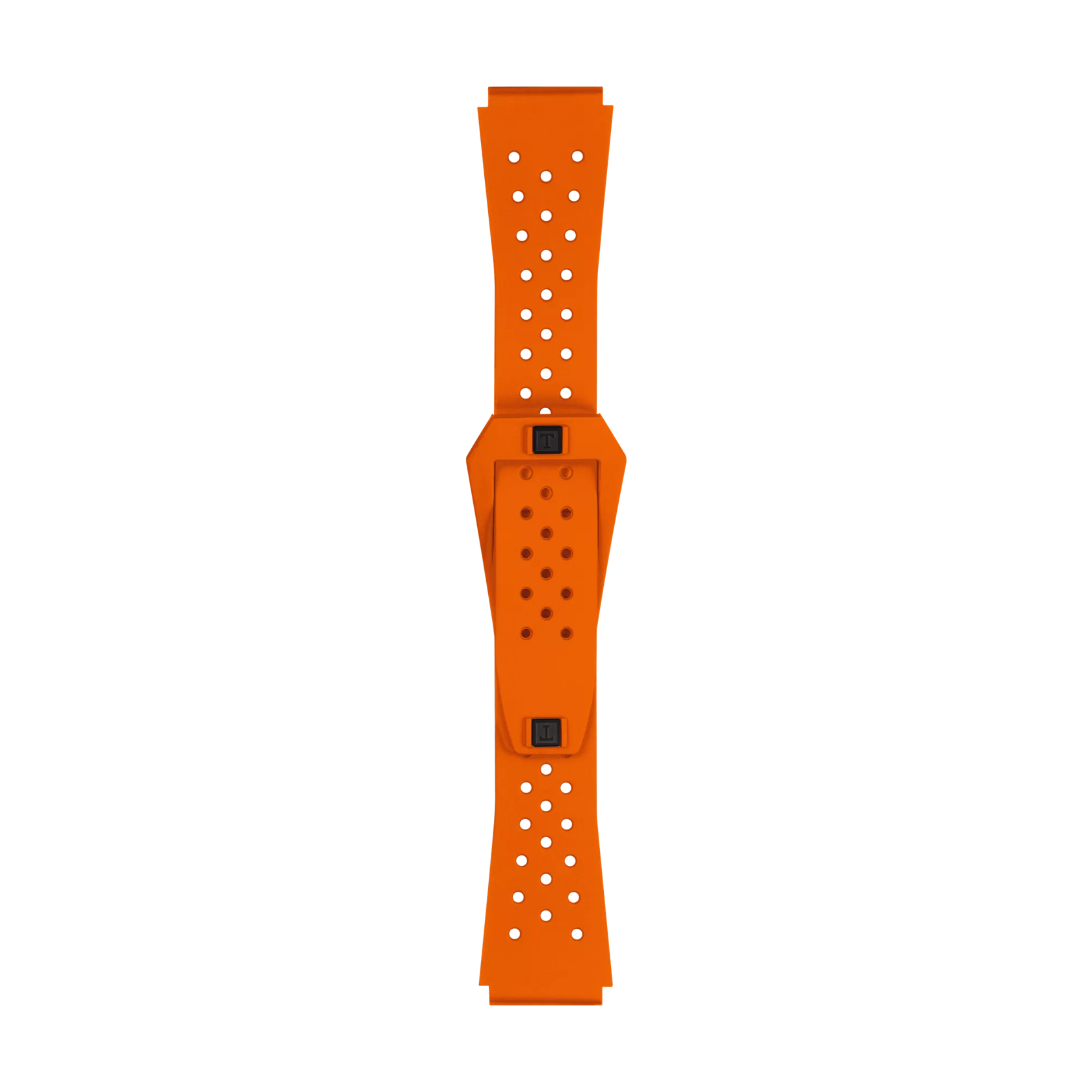 Tissot Official Orange Sideral Rubber Strap