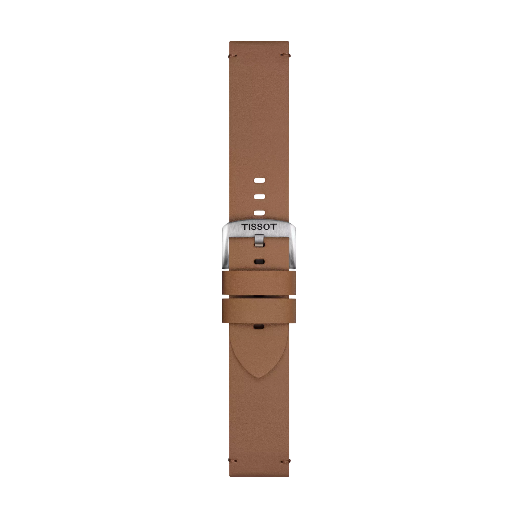 Tissot Official Light Brown Synthetic Strap 22 mm