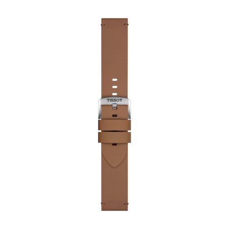 Tissot Official Light Brown Synthetic Strap 22 mm