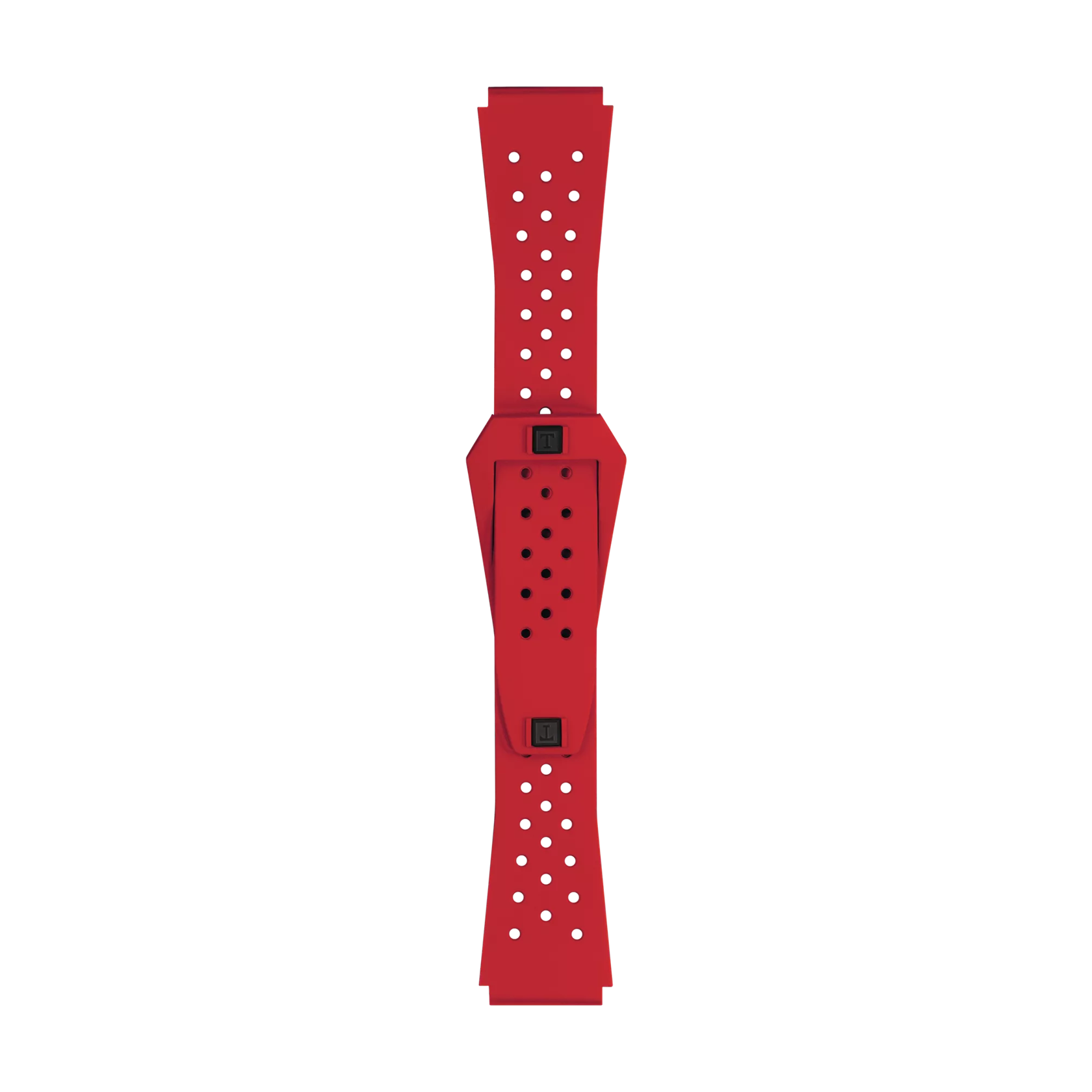 Tissot Official Red Sideral Rubber Strap