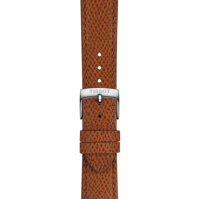 Tissot Official Brown Leather Strap 18 mm