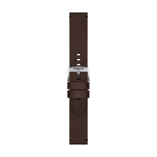 Tissot Official Brown Synthetic Strap 22 mm | Tissot