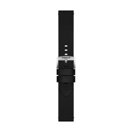 Tissot Official Black Synthetic Strap Lugs 22 mm