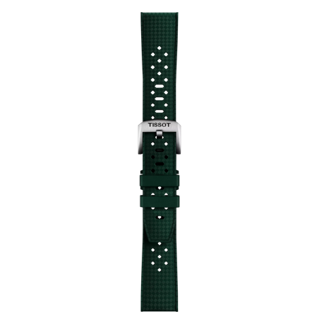 Tissot Official Green Rubber Strap 20mm