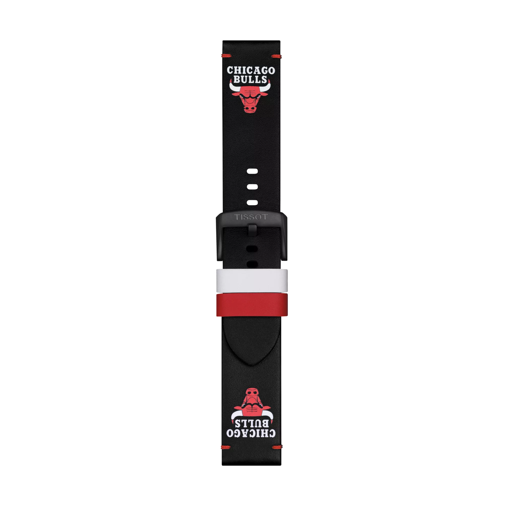 Tissot Official NBA leather strap Chicago Bulls 22mm