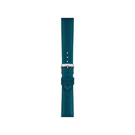 Tissot Official Turquoise Leather Strap Lugs 18 mm