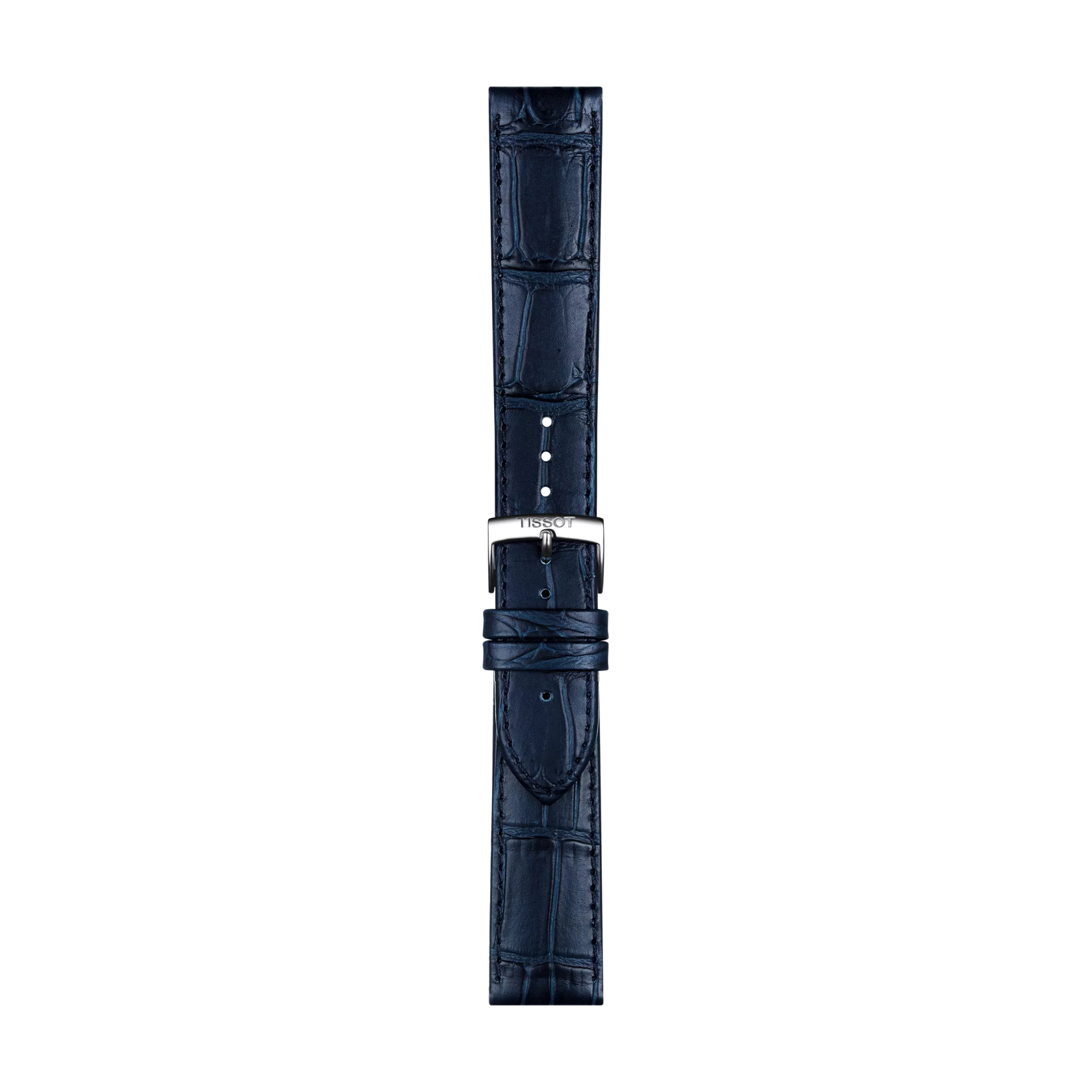 Tissot Official Blue Leather Strap Lugs 20 mm