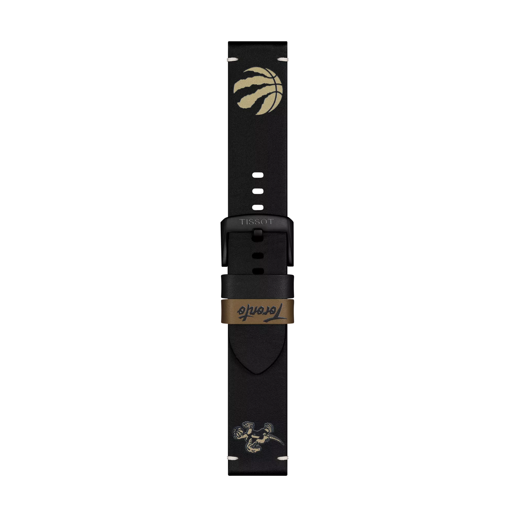 Tissot Official NBA leather strap Toronto Raptors Limited Edition 22mm