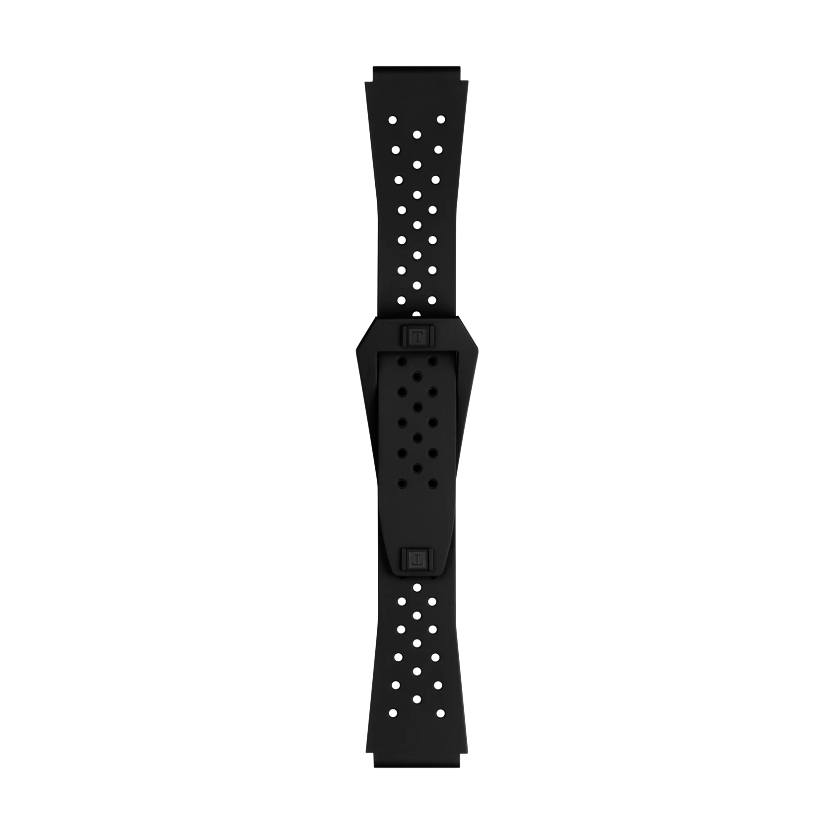 Tissot Official Black Sideral Rubber Strap