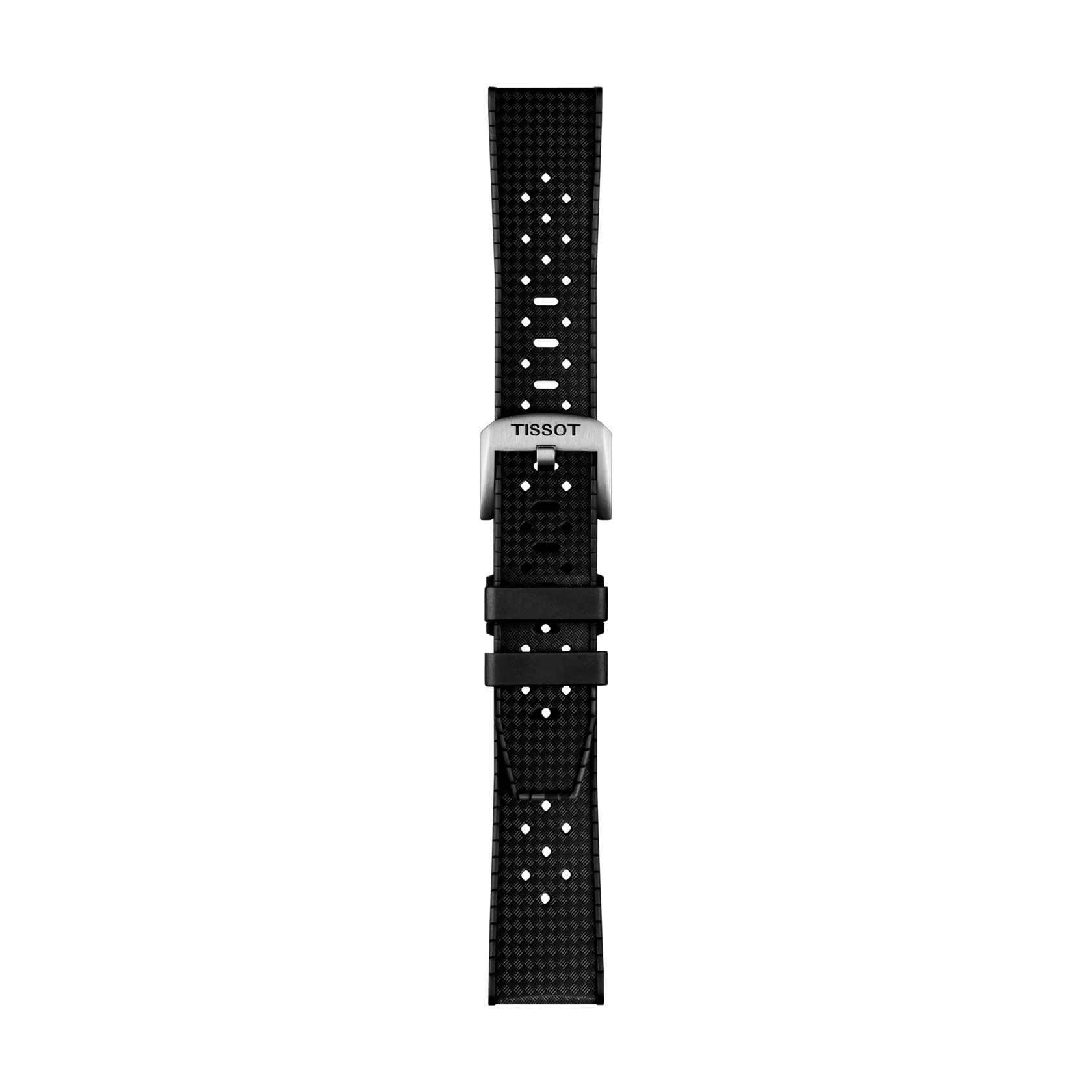 Tissot Official Black Rubber Strap 20mm