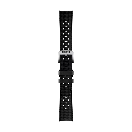 Tissot Official Black Rubber Strap 20mm