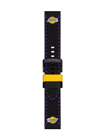 TISSOT NBA レザー ストラップ ロサンゼルス・レイカーズ 22㎜の正面図