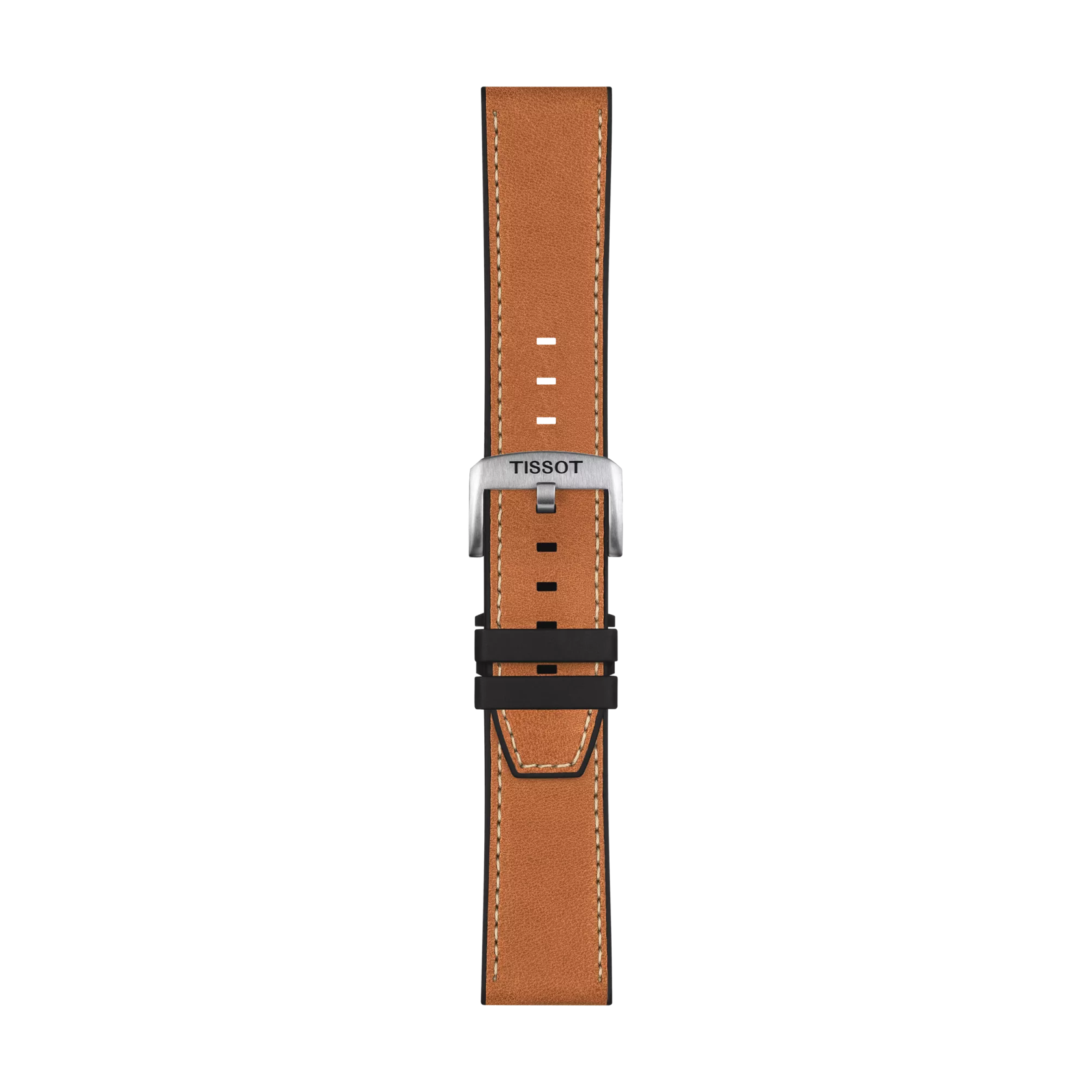 Tissot Official Brown Leather Strap Lugs 23 mm