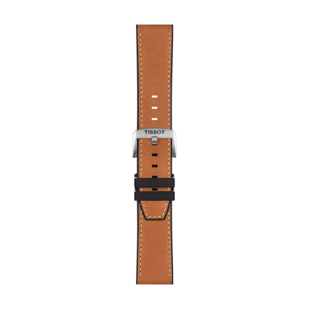 Tissot Official Brown Leather Strap Lugs 23 mm