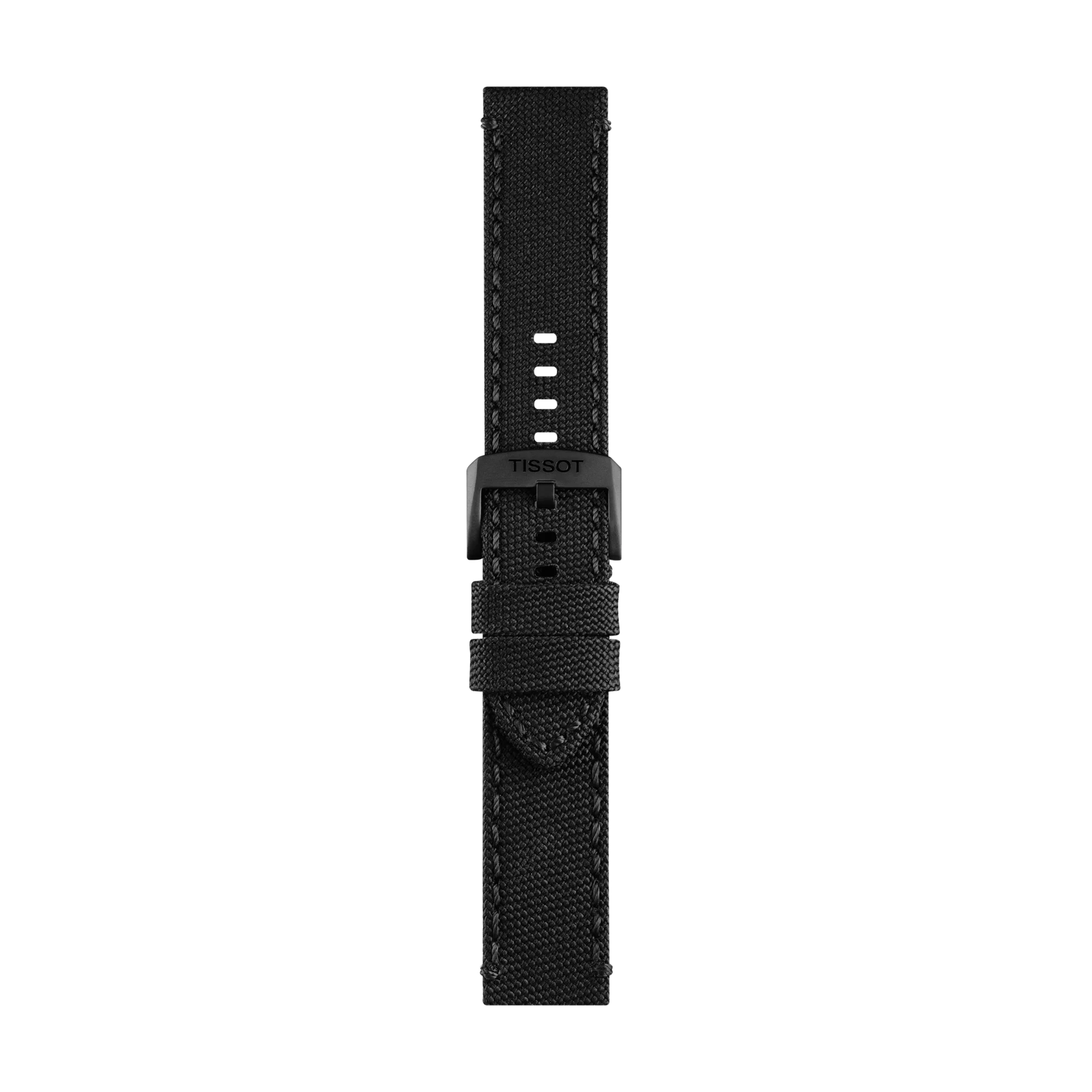 Tissot official black fabric strap lugs 22 mm