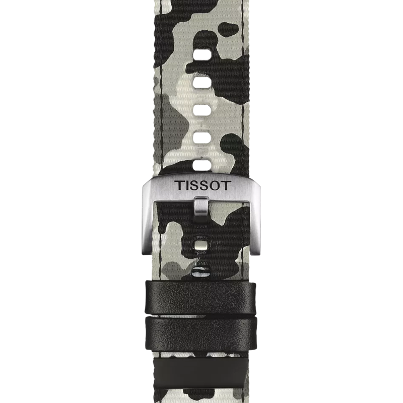 Tissot official khaki textile strap lugs 22 mm