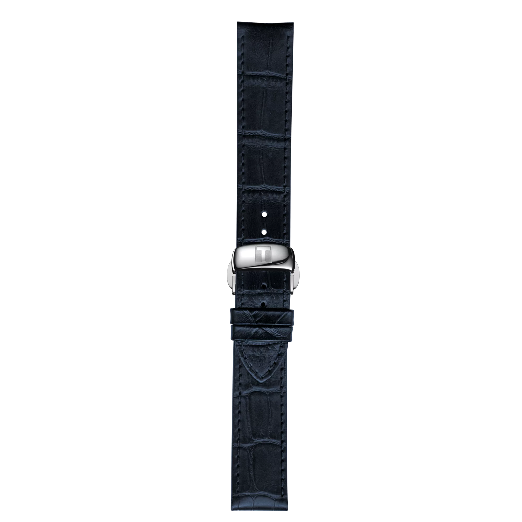 Tissot Official Blue Leather Strap Lugs 19 mm Tissot Official Website