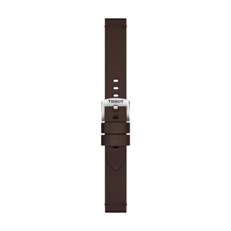 Tissot Official Brown Synthetic Strap 18 mm