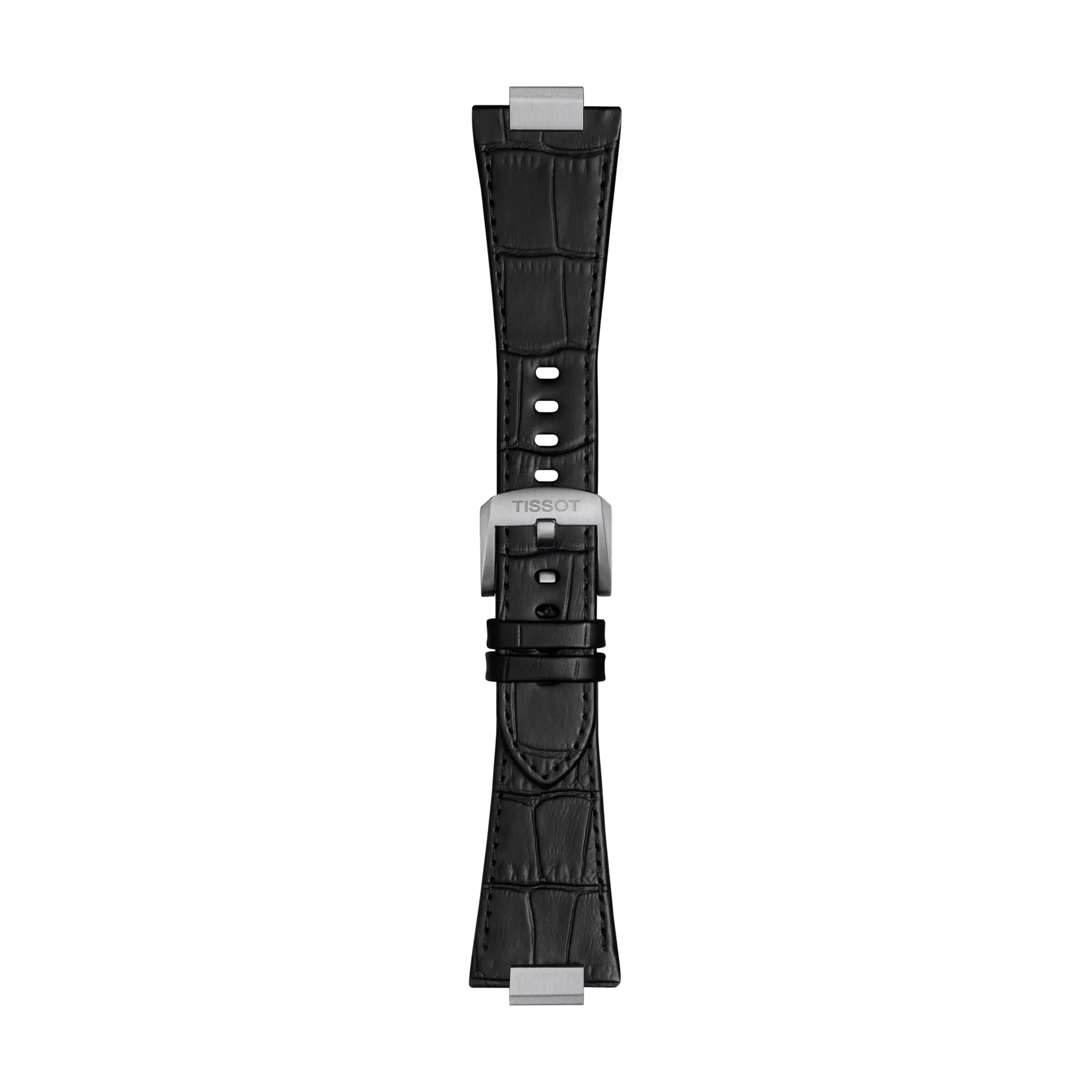 Correa Oficial Tissot PRX de piel negra 42 mm